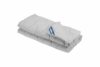 Pilota bumbac Somnart Bella 150x200cm, umplutura 200 g/mp, de vara, gri - imagine 2