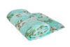 Pilota matlasata Ultrasleep Green Flowers Somnart, 150x200 cm, 250 g, microfibra, lavabila la 40°C
