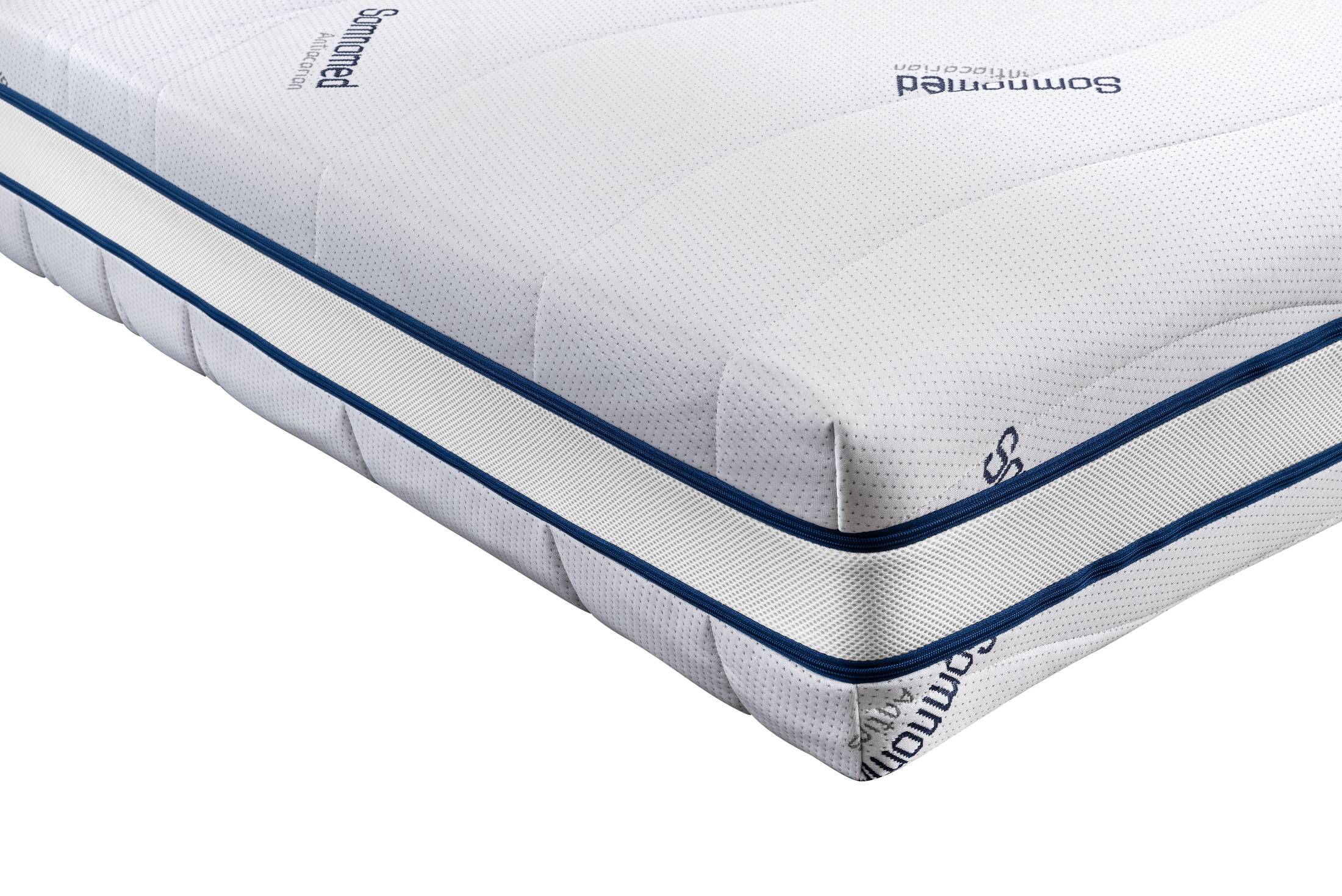 saltea-cu-memorie-somnomed-antiacaria-2.jpg Husa Somnomed Antiacaria 160x200, inaltime 20 cm, cu tratament antiacarian - imagine 1