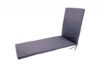 Saltea cu spuma poliuretanica Somnart 50x190, inaltime 4.5 cm, pentru ?ezlong, doua segmente, husa impermeabila, culoare gri - imagine 4
