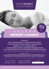 Saltea cu memorie Somnexpert Lavanda 90x200, inaltime 16 cm, ortopedica, husa tratata cu lavanda, lavabila, cu fermoar, rulata, fermitate medie - imagine 8
