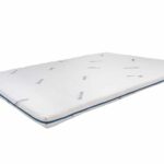 Topper 90x200, SomnoMed Antiacaria, pentru alergici, H 7cm, husa detasabila si lavabila