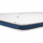 Husa topper 90x200x7, SomnoMed Antiacaria, 3D Air Mesh, pentru alergici, cu fermoar